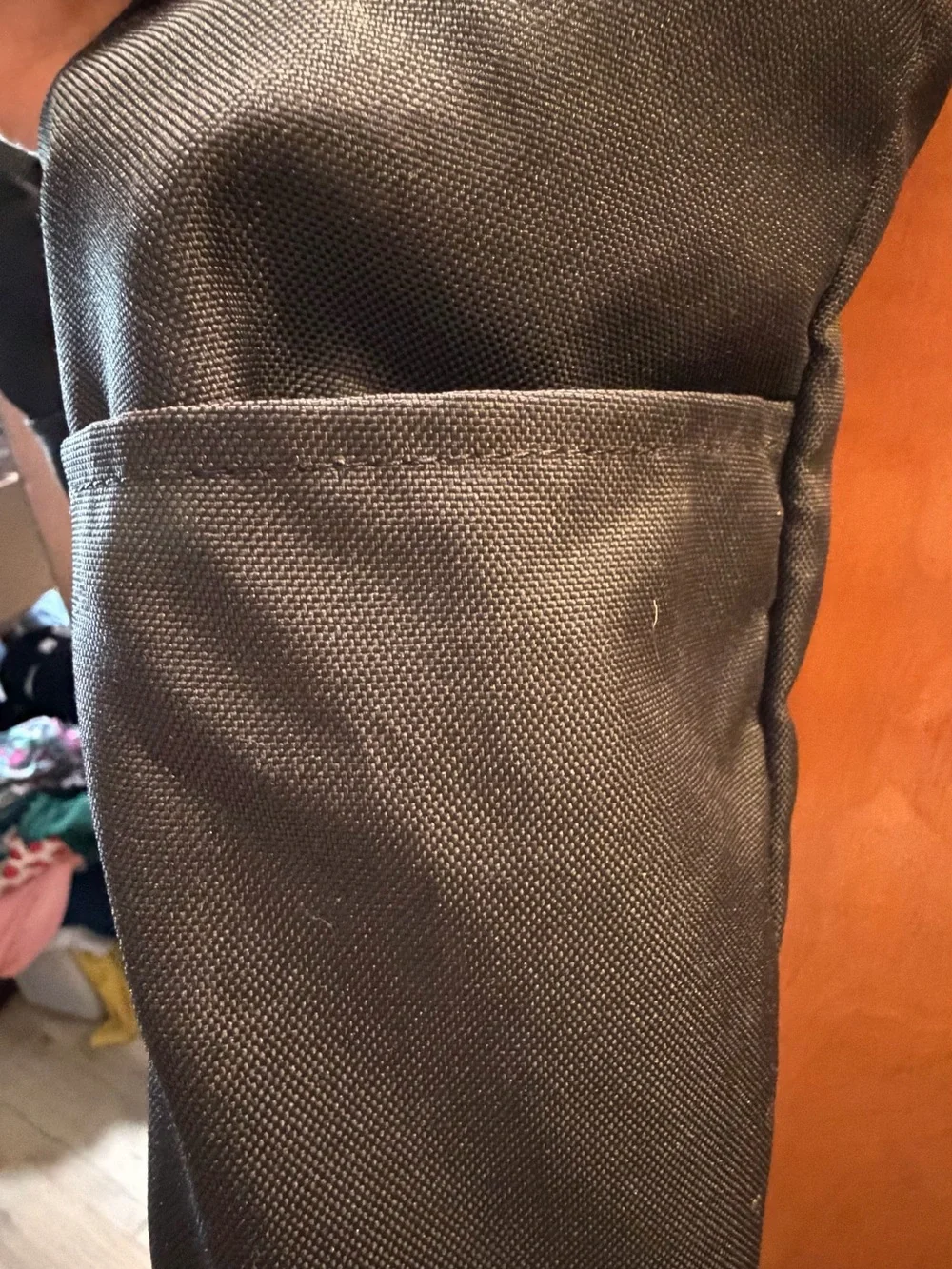 adidas Black Tote Bag with Front Logo Patch